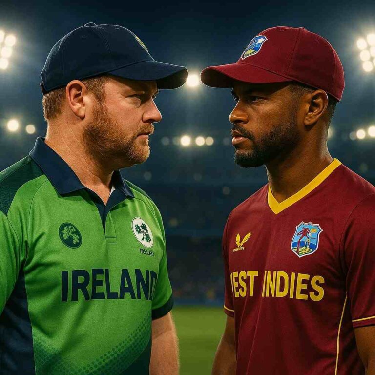 Ireland vs West Indies Live Streaming & TV Channels, WI v IRE 2025