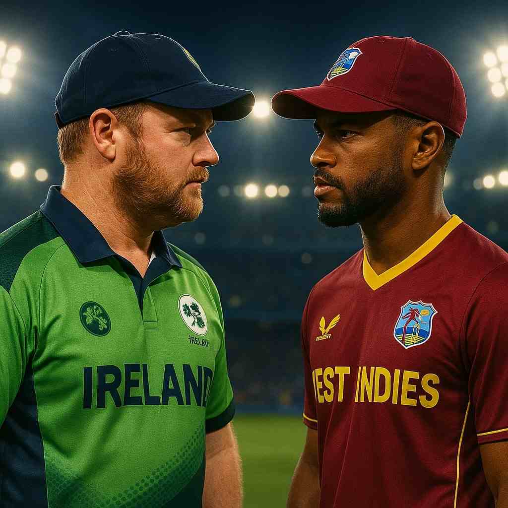 Ireland vs West Indies Live Streaming & TV Channels, WI v IRE 2025