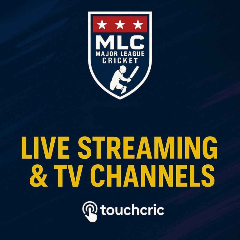 major cricket league live streaming