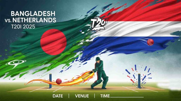 Netherlands vs Bangladesh Live Streaming, NED vs BAN 2025