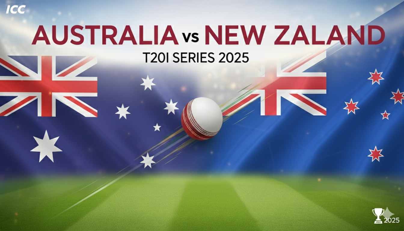 Australia vs New Zealand T20i Series 2025