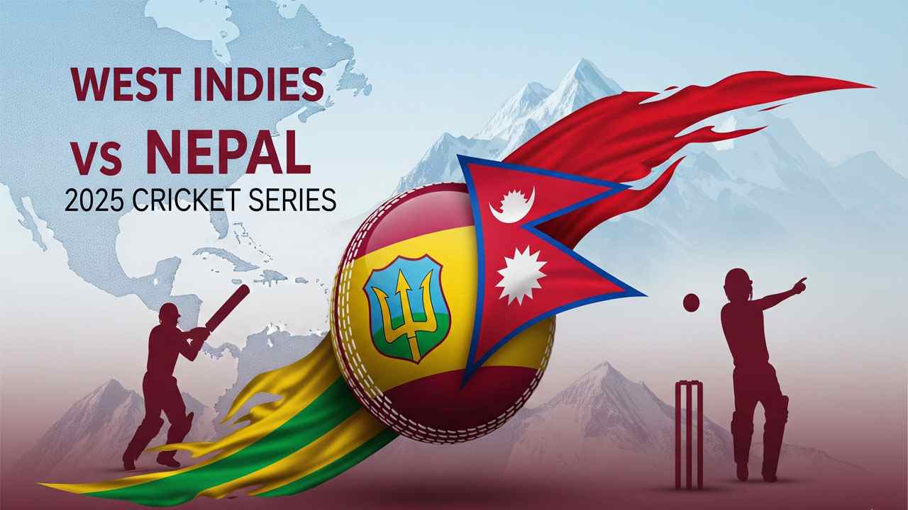 West Indies vs Nepal 2025 Live Streaming, Schedule, Squad, and Fixture Details
