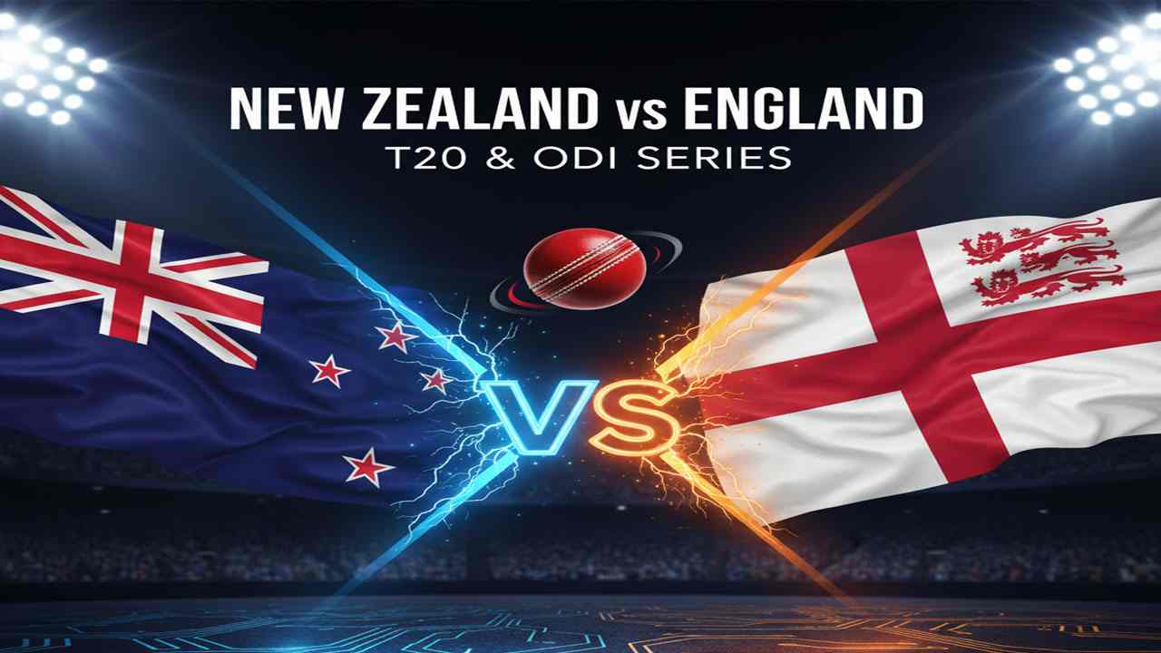 England vs New Zealand 2025 Live Streaming