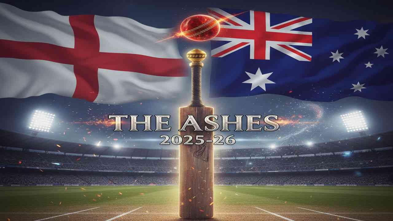 The Ashes 2025-26 Squad, Schedule, & Live Streaming Details