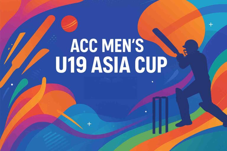ACC Men’s U19 Asia Cup Fixture, Squad, & Live Streaming