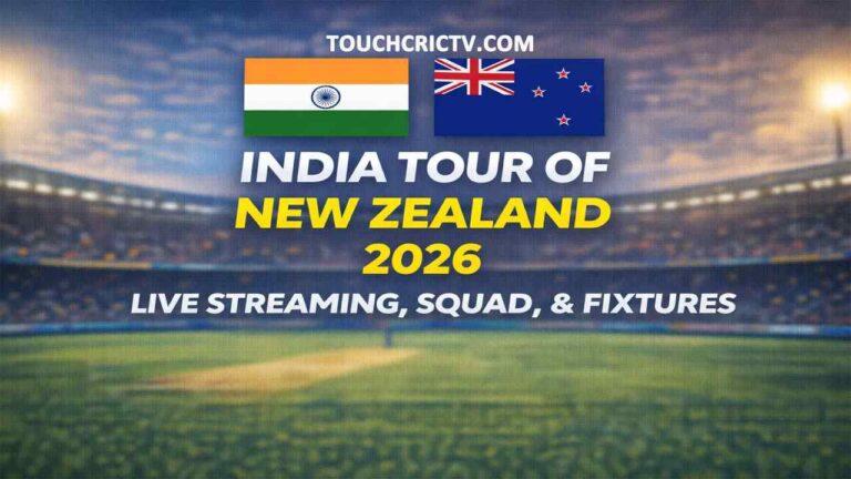 India vs New Zealand 2026 Live Streaming, Fixtures, & Squad