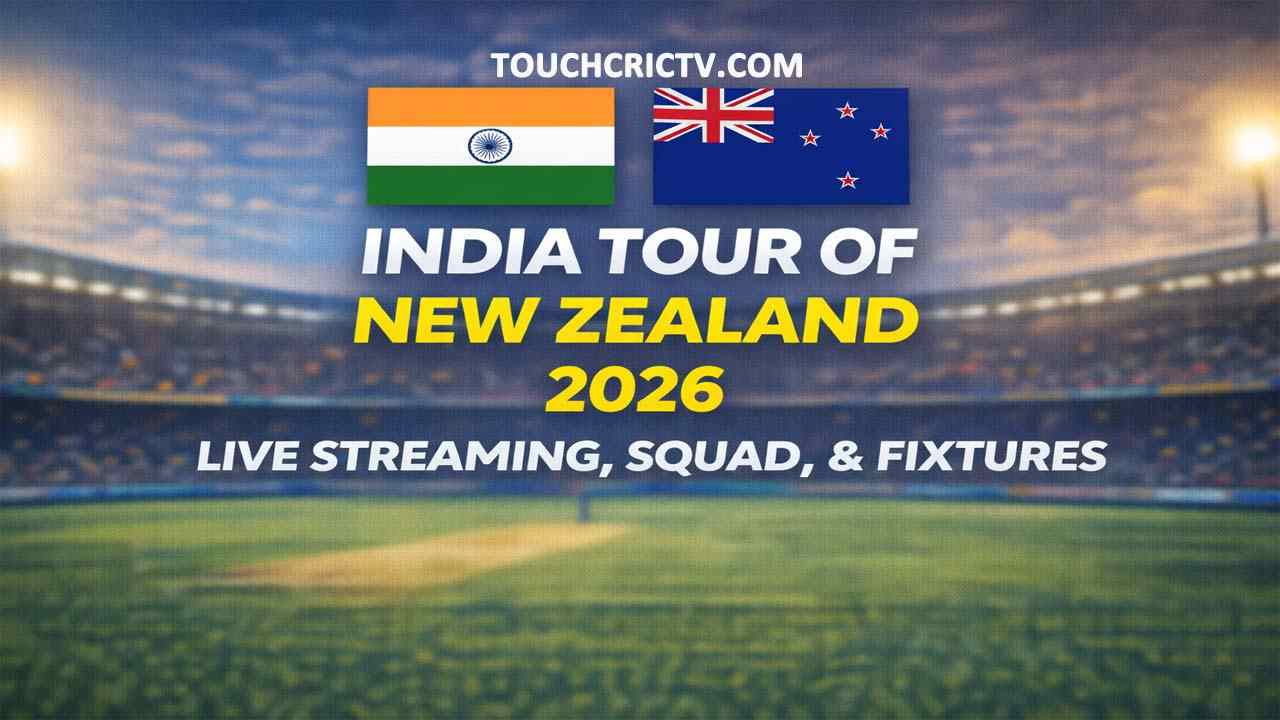 India vs New Zealand 2026 Live Streaming, Fixtures, & Squad