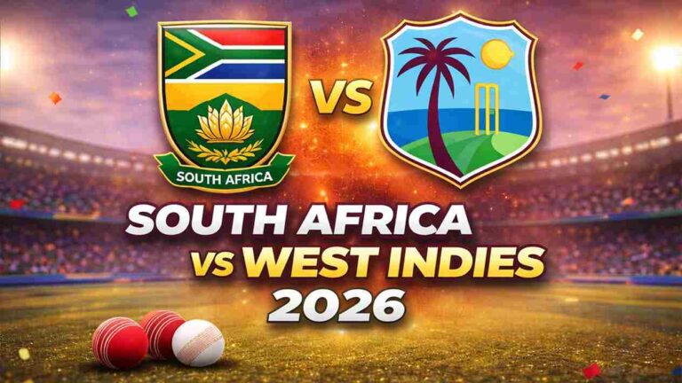 West Indies vs South Africa 2026 Live Streaming, Squad, Fixtures